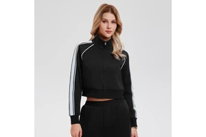 Lightweight Breathable Fitness Jacket for Women Loose Training Yoga Suit Quick Dry Long Sleeve Running Sports Tennis Uniform Top