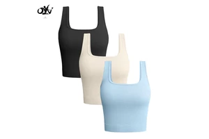 Seamless Thread Solid Yoga Vest Outside Running Casual Simple Gym Bra for Women Beautiful Back Quick-drying comfort Sports Bra