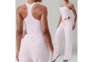 2 Pcs New Arrival Yoga Sets Causal Leggings Sexy Sports Bra Ropa Deportiva Mujer Running Sportswear Breathable Quick Dry Wear