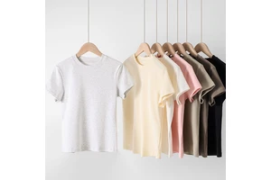 Custom Logo Summer Cotton Female Baby Tees Women Baby Tees Y2K Baby Tee Crop Tops T Shirts For Women