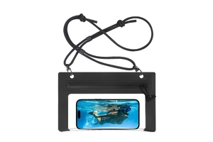 Custom Universal Aquaproof Crossbody Mobile Phone Bag TPU Sealed Waterproof Cellphone Sling Bag for Swimming