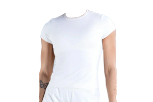 Women's Lightweight Fitted Yoga Top Short Sleeve Workout Gym T-Shirt Four-Way Stretch Fitness Sports Tee Breathable