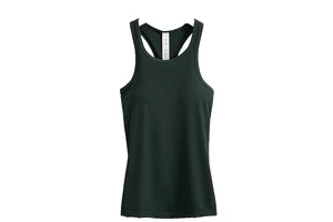 High Elastic Ribbed Sports Vest Quick-Drying Seamless Yoga Exercise Bra Compression I-Shaped Beauty Back Breathable Design