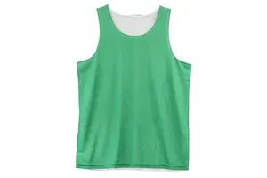 Best Quality 100% Polyester Custom Plain Dyed Men Sports Mesh Sleeveless Tank Top For Sale China Factory For Promotion