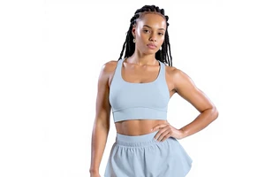 New Women's Criss-Cross Back Quick-Dry Workout Tank Top Sports Bra for Yoga Running Training Pilates Ready to Ship