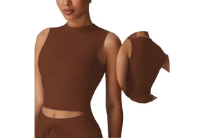 Women Yoga Top Workout Top Fitness Designed to Withstand Frequent Use Without Losing its Shape or Quality