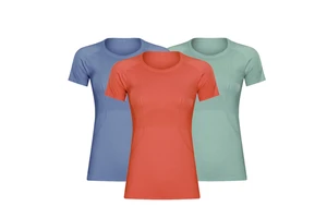 Custom Logo Women Soft Slim Women Kids Short Sleeve T-shirts Round Neck Breathable Women Yoga Top