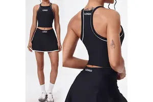 Women's Ribbed Tank Top for Sports Quick Drying Fitness Crop Running Vest Front Plus Size Yoga Tops Raceback Gym Wear Color