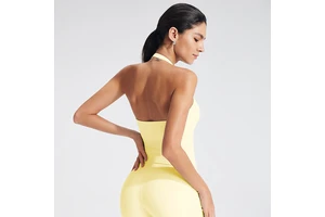 Summer Women Yoga Tank Top Sports Gym Exercise Activewear Tank Top Built In Bra Women Tank Top Gym