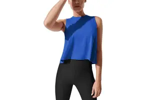 Wholesale Women's Athletic Tank Tops Quick-dry Gym Fitness Workout Sport Yoga Vests