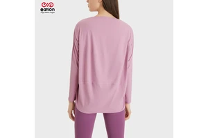 Women Long Sleeve Sports Top Yoga Shirt Breathable Soft Activewear Ultralight Quick Dry Moisture Wicking Gym Fitness Clothing