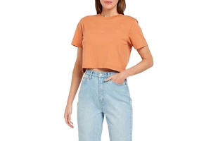 New Best Quality Crop Top T Shirt for Women Custom Logo Plus Size T Shirts Crop Tank Top Women T Shirt On Sale