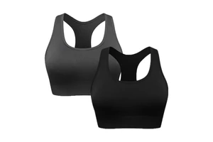 Good Quality Custom High Elastic Nylon Rib Solid Sexy Ladies Sports Bra Tight Women Running Sleeveless Yoga Top Vest