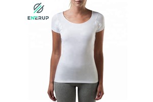 Enerup Custom Wholesale Modal Anti-Odor Moisture Wicking Women's Sweatproof T-Shirt Undershirt