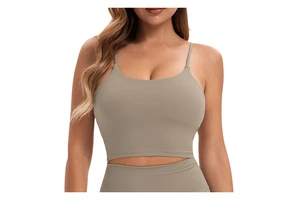 Custom High Elastic Breathable Yoga Top Vest Quick Dry Sports Underwear Small Chest Straps for Running Fitness Sportswear Bra