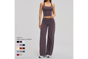 Women's High Waist Plus Size Eco-Friendly Spandex/Nylon Leggings Breathable Quick Dry Full Length Solid 220g Comfortable Yoga