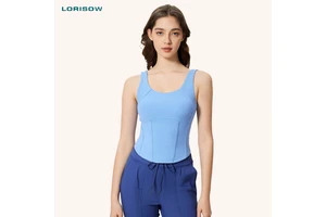Factory Direct Yoga Wear Women's Sports Vest High Elastic Knitted Summer Nylon comfort With Chest Pad