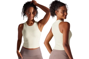Women's Breathable Yoga Tank Top Beauty Back Sports Running Fitness Clothing Quick Drying Slim Fit