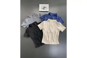 Logo Custom Women's Soft Comfortable Zip up Gym Jackets for Sports Short Sleeves and Tight Running Fitness Yoga Top