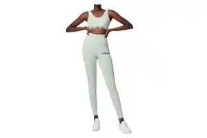 High Quality Women's Nylon Plus Size Full Length Wrinkle-Resistant Butt Lifting Seamless Yoga Pants High Waist Elastic Leggings