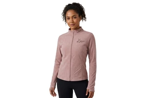 High Quality Lightweight Jaoon Women's Solid Slimming Breathable Super Soft Thermal Zip-up Yoga Top Quick Dry Long Sleeved