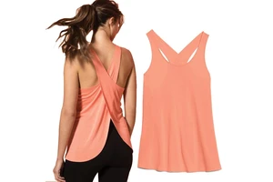 New Women Quick Dry Cross Back Yoga Shirts Sleeveless Fitness Sport T-Shirt Workout Running Tank Tops Yoga Vest Blouse
