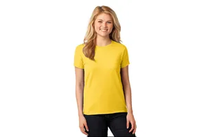 High Quality Custom Graphic 100%cotton Women's Plain Color Tshirt Undershirt