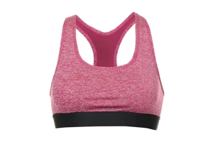 Custom Color Latest Design High Waist Top Quality Sleeveless Fitness Yoga Wear Women Sports Bra Customized Spandex Nylon Bra