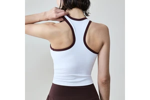 Gym Yoga Sports Vest Women with Chest Pad Sleeveless Yoga Clothes Tops Running Fitness Underwear Vests