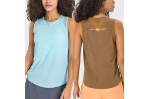 Wholesale High Quality Comfortable Fitness Gym Yoga Wear Sleeveless Shirt Quick Dry Breathable Workout Women Sports Tank Top