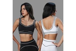 Wholesale Customization Yoga Bra U-shaped Beauty Back Training Fitness Sports Bra Top With Chest Pad For Women