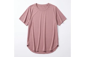 Women's quick drying and moisture absorbing yoga gym sports top, casual, loose and comfortable home wear, customizable