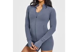 Birch Studio Singapore: Longline Sports Bra Built on Recycled Polyester/Spandex Ponte Roma Knit
