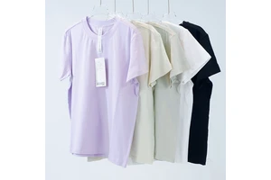 Women's Quick-Drying Casual Loose Running Fitness Tops Yoga Sports Short-Sleeved T-Shirt Plus Size Front Logo Wholesale