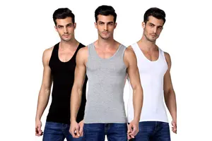 Hot Sale Fashion Breathable Tank Top Loose Sleeveless V-shaped Neck Running Sleeveless Fitness Gym Vests Cotton Tank Top