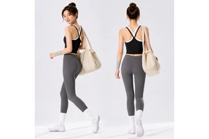 Women's for Sports Vest High Elastic Quick Dry Sleeveless for Tight-Fitting Striped Running Fitness Top for Yoga
