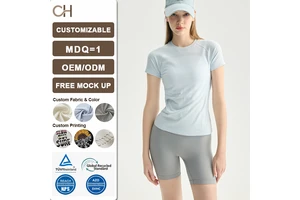 Workout Tops for Women Loose Fit Breathable Activewear Cool Quick Dry Gym Athletic Tee Top Sport Shirt for Women