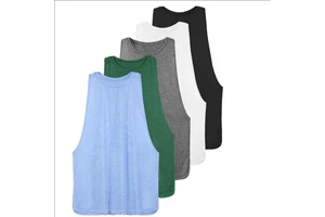 Custom Workout Tank Tops for Women Running Muscle Tanks Sleeveless Loose Fit Gym Yoga Sport Shirts