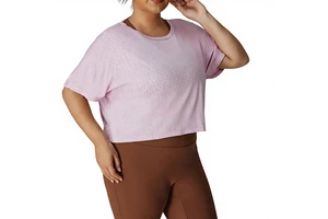 Plus Size Sports Blouse Fitness Yoga Sportswear Half-sleeved T-shirt Women's Top