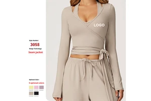 Quarry Nine Norway: Longline Sports Bra Built on Cotton/Spandex Interlock Knit