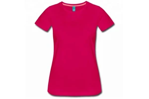 Women's Plus Size Formal Plain Short Sleeve Digital Printed Cotton Spandex Blend T-Shirts for Adults