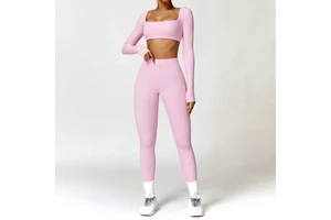 Core-Spun Cotton-Feel Polyester Quick-Dry Tricot Warp Knit 150 GSM for Leggings
