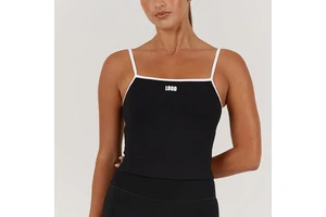 OEM Custom Breathable Thin Strap Leisure Soft Fabric Gym Sports Yoga Tank Top for Woman