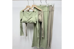 Soft Active Wear Yoga Set Sportswear Two Pieces Yoga Suit Gym Fitness Yoga Sets for Women