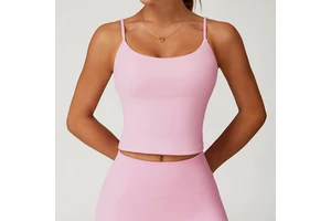 Gym Wear Custom Clothing Sportswear Deportivos Workout Running Tank Sports Fitness Tops Vest Women Yoga Crop Top