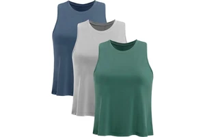 Wholesale Casual Woven 100% Polyester Breathable Eco-Friendly Sports Light Weight Workout Custom Gym Yoga Fitness Vest Women