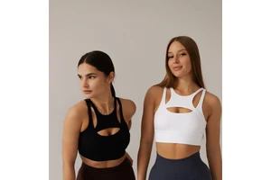 New Round Neck Yoga Top Hollow Special Design Sleeveless Beauty Back Bra Gather Quick Drying Vest