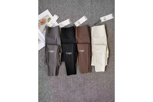 A2New Style Thick-fabric Sports Yoga Pants for Comfortable Plus-size, with Abdominal and Hip Support