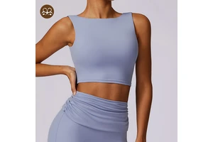 Ready to Ship Gym Sexy Back Yoga Top Women Fitness Sports Bra Comfortable Quick Dry Yoga Wear