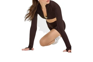 Nylon 66 High Tenacity Spandex Breathable Mesh Jacquard Knit 260 GSM for Sports Bras